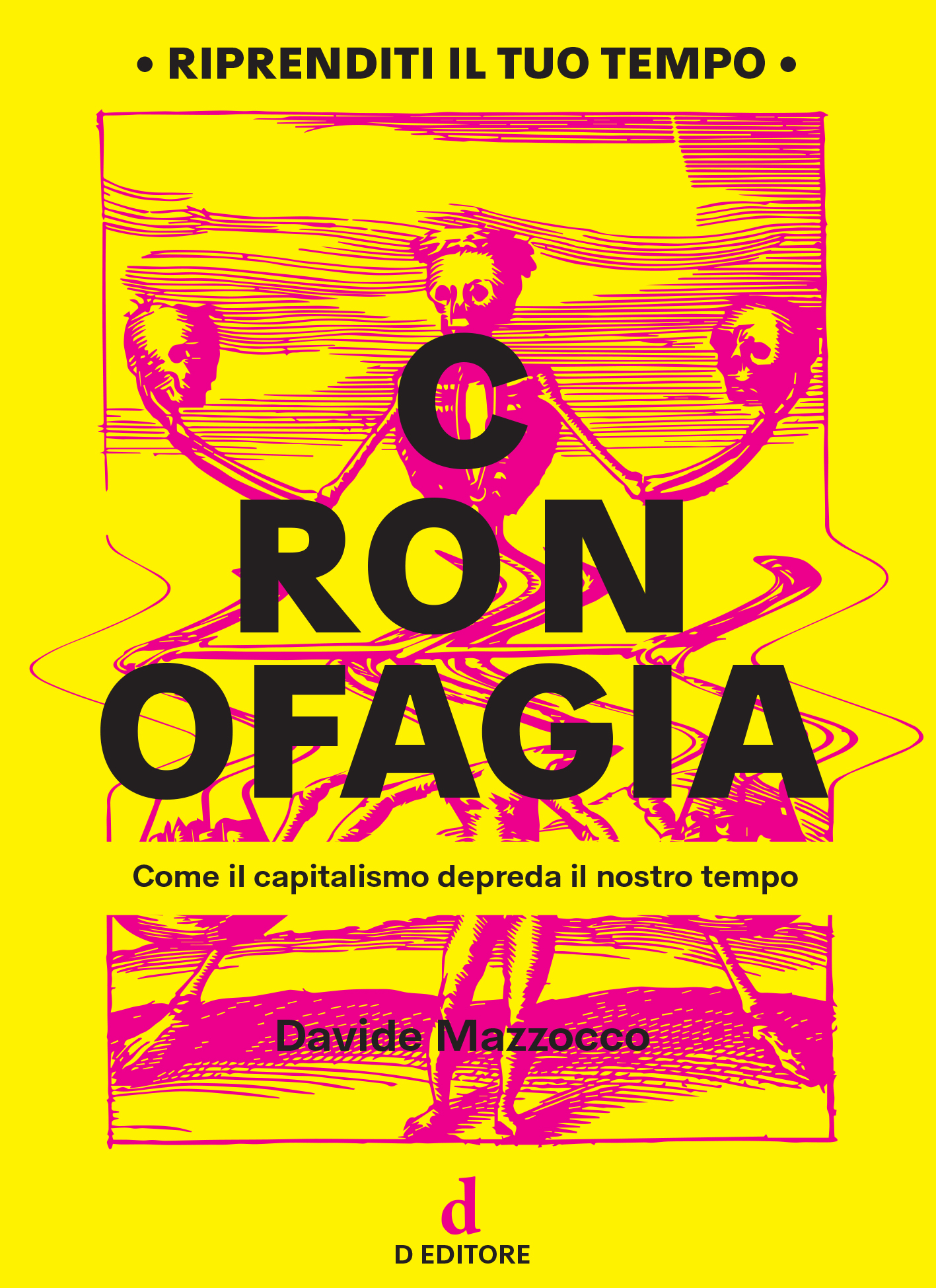 La copertina del libro Cronofagia di Davide Mazzocco